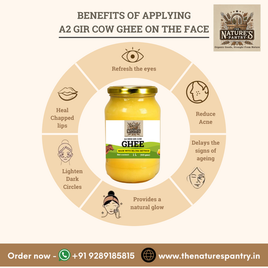 Glow Naturally: 6 Amazing Benefits of Applying A2 Gir Cow Ghee on the Face