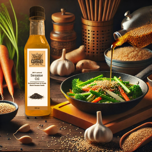 Sesame Oil in Cooking: A Flavorful & Healthy Kitchen Essential