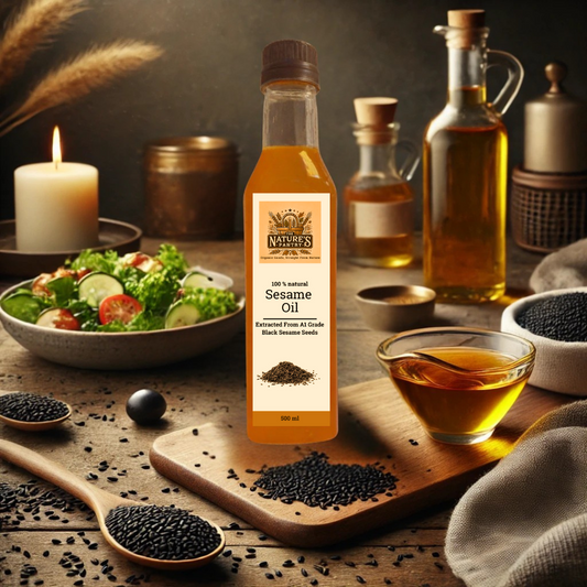 Cold-Pressed Black Sesame Oil: A Nutritional Powerhouse with Unique Uses
