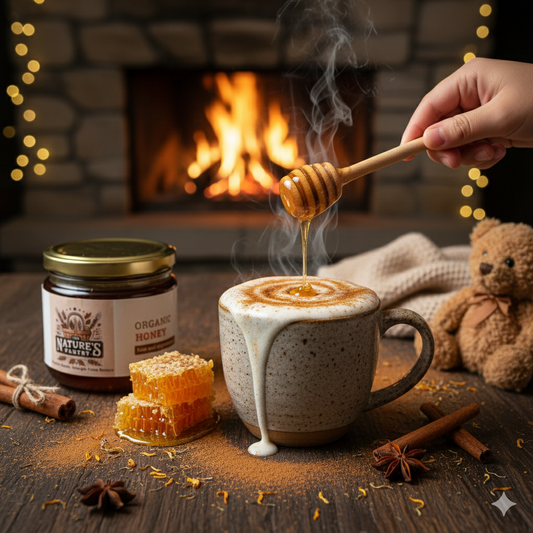 🥛🍯 "The Nature's Pantry" Warm Honey-Cinnamon Milk 🍯🥛