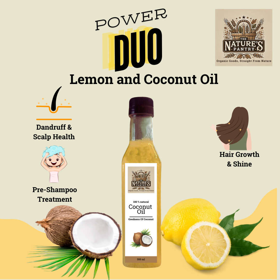 The Power Duo: Is Lemon and Coconut Oil Good for Your Hair? – The ...